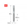 Trend 46/07X1/4TC 46/07 x 1/4 TCT 90° Template Profiler 6.3 x 25.4mm