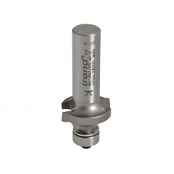Trend 46/130X1/2TC 46/130 x 1/2 TCT Bearing Guided Ovolo & Round Over 6.3mm Radius