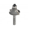 Trend 46/130X1/4TC 46/130 x 1/4 TCT Bearing Guided Ovolo & Round Over 6.3mm Radius