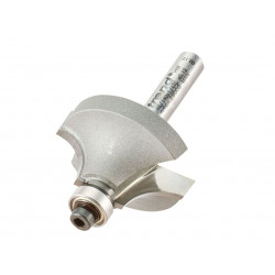 Trend 46/140X1/4TC 46/140 x 1/4 TCT Bearing Guided Ovolo & Round Over 9.5mm Radius