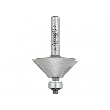 Trend 46/37X1/4TC 46/37 x 1/4 TCT Bearing Guided Chamfer 45° 31.8 x 12mm