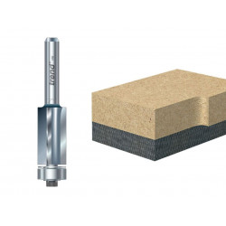 Trend 46/80X1/4TC 46/80 x 1/4 TCT 90° Bearing Guided Triple Flute Cutter 12.7 x 25.4mm