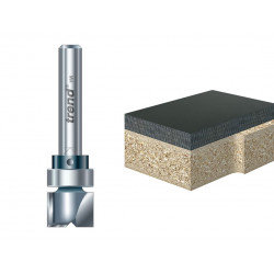 Trend 46/90X1/4TC 46/90 x 1/4 TCT 90° Shank Mounted Template Profiler 15.9 x 25mm