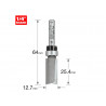 Trend 46/95X1/4TC 46/95 x 1/4 TCT 90° Shank Mounted Template Profiler 12.7 x 25.4mm
