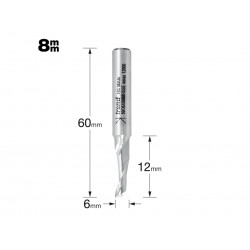 Trend 50/06X8MMHSSE 50/06 x 8mm HSSE Helical Plunge Bit 6mm