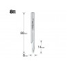Trend 50/08X8MMHSSE 50/08 x 8mm HSSE Helical Plunge Bit 8mm