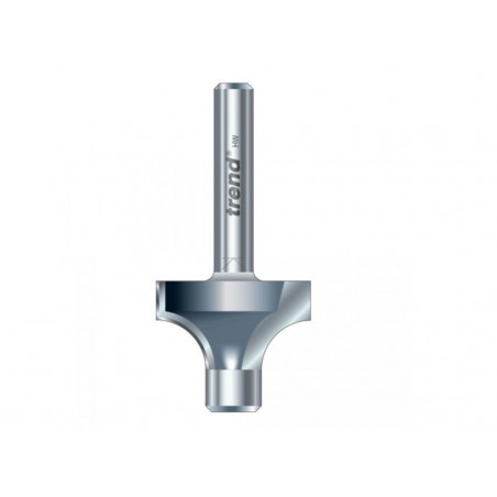 Trend 7E/3X1/4TC 7E/3 x 1/4 TCT Pin Guided Round Over 8.0mm Radius