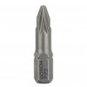 Bosch 2607001558 Extra Hard Screwdriver Bit PZ2 × 25mm (Pack of 3)