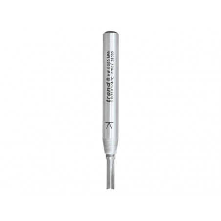 Trend C001X1/4TC C001 x 1/4 TCT Two Flute Cutter 3.2 x 9.5mm
