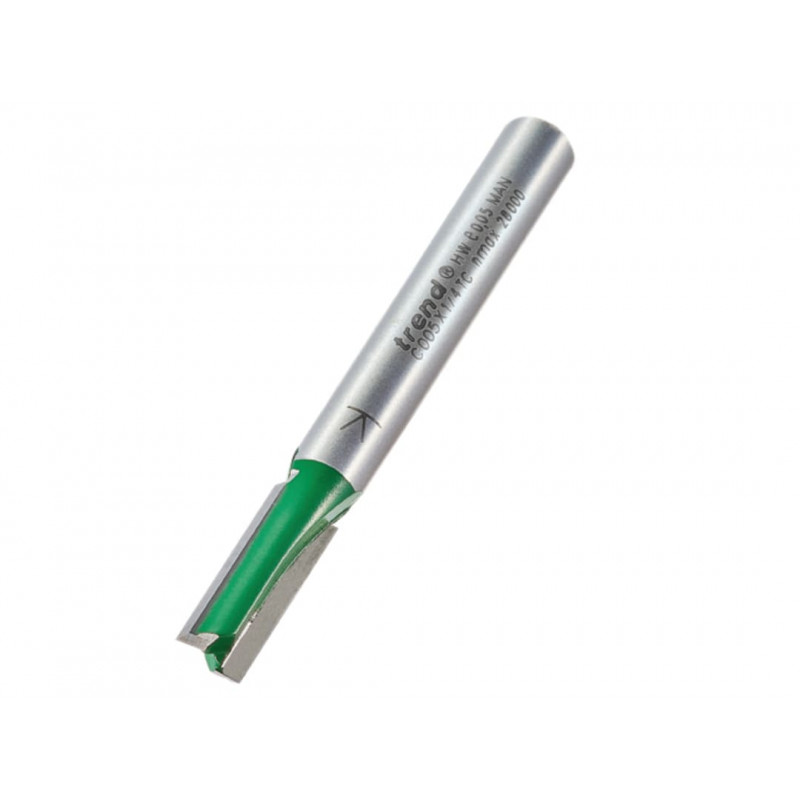 Trend C005X1/4TC C005 x 1/4 TCT Two Flute Cutter 6.0 x 16.0mm Trend C005X1/4TC C005 x 1/4 TCT Two Flute Cutter 6.0 x 16.0mm