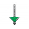 Trend C049X1/4TC C049 x 1/4 TCT Bearing Guided Chamfer Cutter 45° 12.7 x 32mm