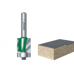 Trend C115X1/4TC C115 x 1/4 TCT 90° Bearing Guided Trimmer Cutter 9.5 x 12.7mm