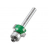 Trend C074X1/4TC C074 x 1/4 TC Round Over Two Flute Cutter 3.2 x 9.5mm