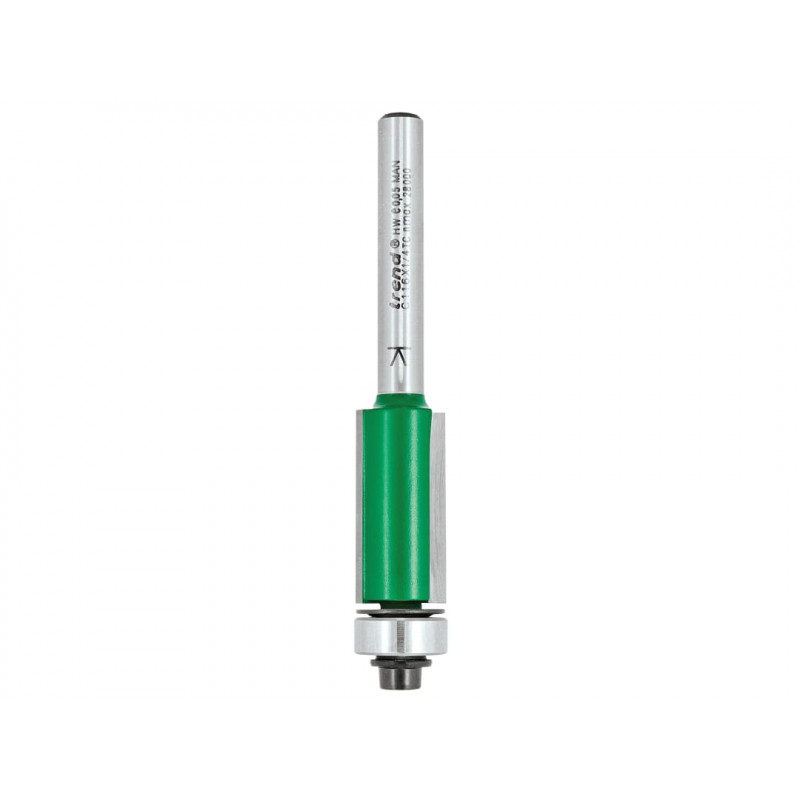 Trend C116X1/4TC C116 x 1/4 TCT 90° Bearing Guided Trimmer Cutter 12.7 x 25.4mm Trend C116X1/4TC C116 x 1/4 TCT 90° Bearing Guided Trimmer Cutter 12.7 x 25.4mm