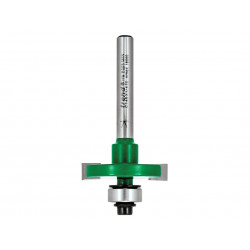 Trend C145X1/4TC C145 x 1/4 TCT Bearing Guided Slotting Cutter 6.3mm