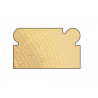 Trend C140X1/4TC C140 x 1/4 TCT Bearing Guided Corner Bead 3.2mm Radius