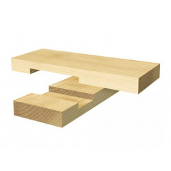 Trend C153X1/2TC C153 x 1/2 TCT Two Flute Workshop Cutter 12.7 x 50.0mm