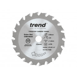 Trend CSB/8520 CraftPro Mini Saw Blade 85 x 10mm x 20T