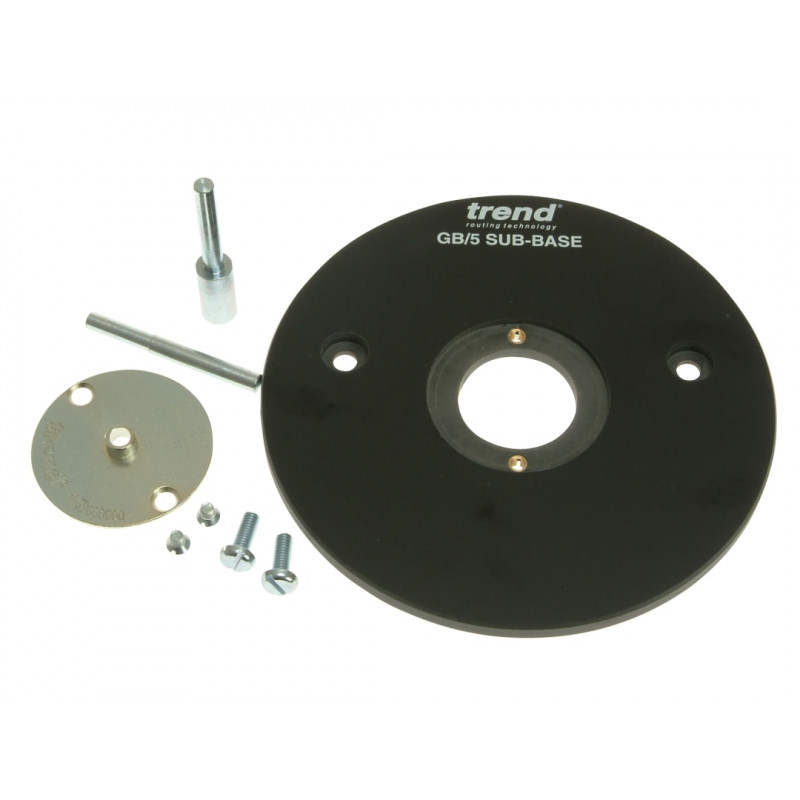 Trend GB/5 GB5 Sub Base C/W Bush & 2 Pins Trend GB/5 GB5 Sub Base C/W Bush & 2 Pins