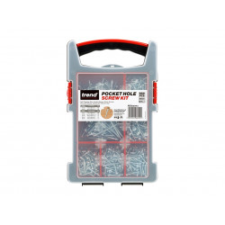 Trend PH/SCW/PK1 Pocket Hole Screw Selection, 850 Piece