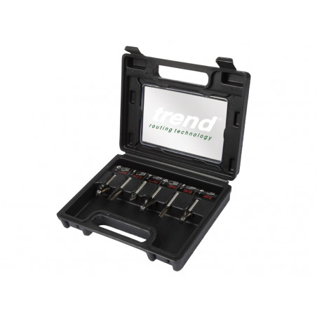 Trend SET/SS11X1/4TC 1/4in TCT Router Cutter Set, 6 Piece