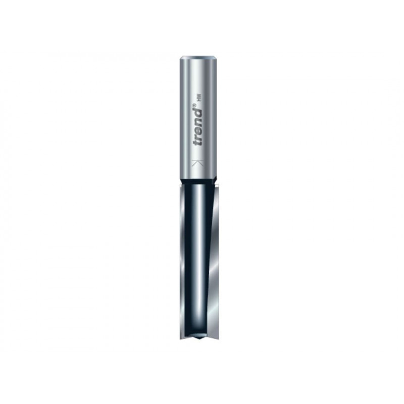 Trend TR17DX1/2TC TR17D x 1/2 TCT Two Flute Workshop Cutter Long Shank 12.7 x 50mm