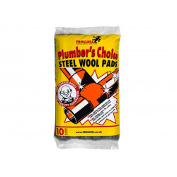 Trollull TRL771210 Plumber's Choice Steel Wool Pads 200g