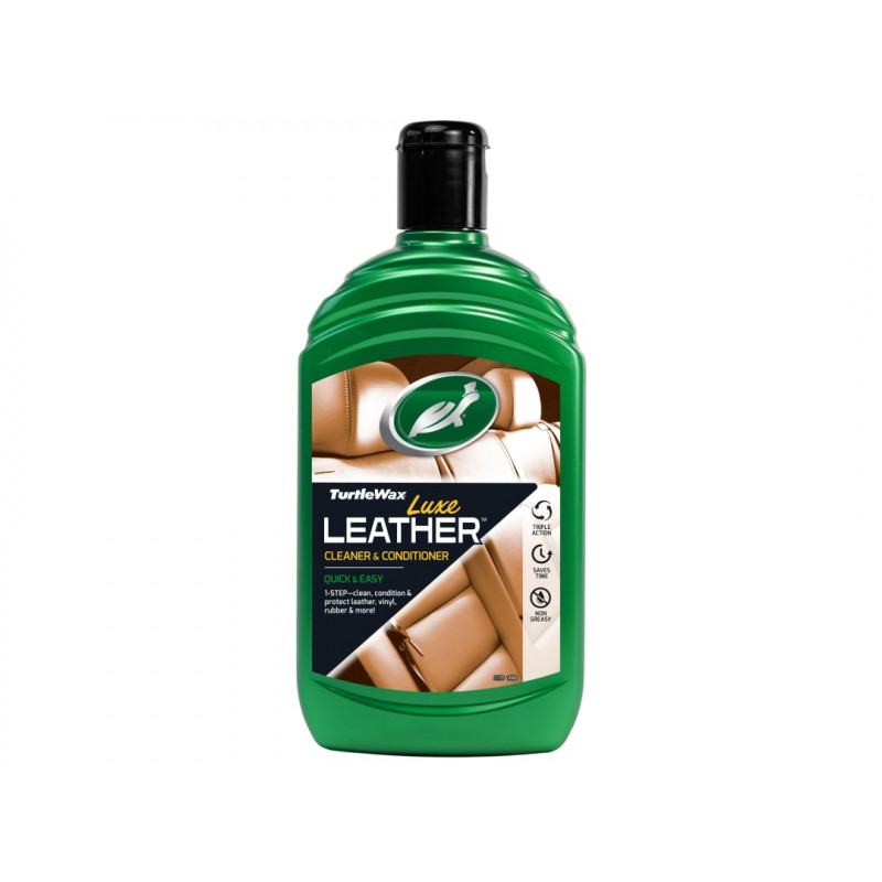 Turtle Wax 51793 Luxe Leather Cleaner & Conditioner 500ml Turtle Wax 51793 Luxe Leather Cleaner & Conditioner 500ml