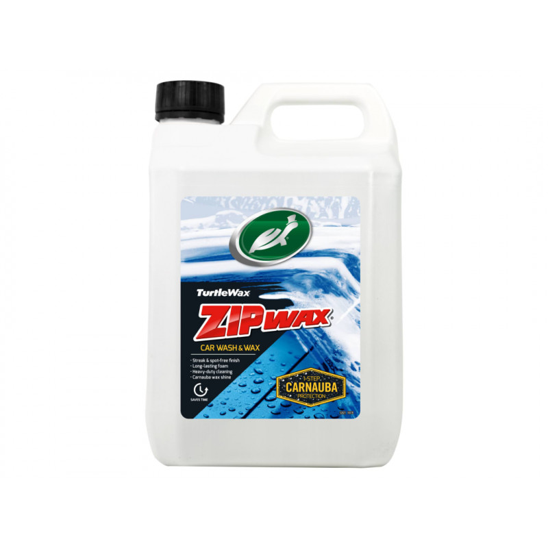 Turtle Wax 52821 Zip Wax Car Wash & Wax 2.5 litre Turtle Wax 52821 Zip Wax Car Wash & Wax 2.5 litre