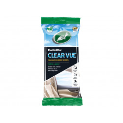Turtle Wax 54073 Clear Vue Glass Cleaner Wipes (Pack of 24)