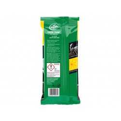 Turtle Wax 54074 Fresh Shine Matt Wipes, Citrus (Pack of 24)