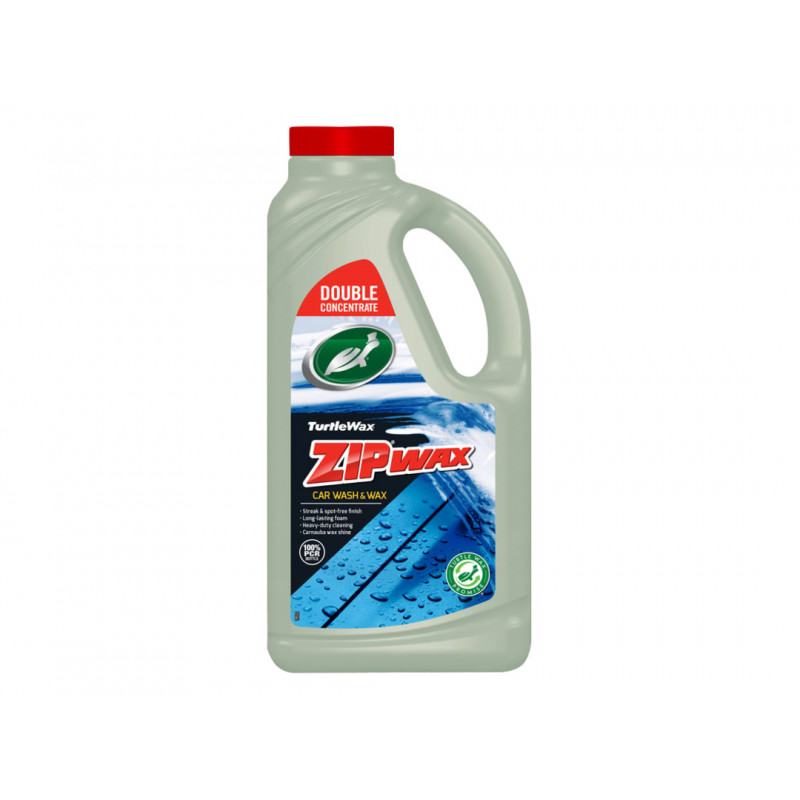Turtle Wax 54121 Zip Wax 2 Car Wash & Wax Double Concentrate 1 litre Turtle Wax 54121 Zip Wax 2 Car Wash & Wax Double Concentrate 1 litre