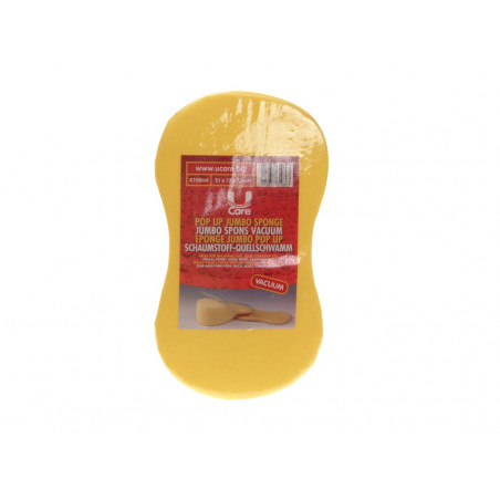 U-Care X 108U4 Pop-up Jumbo Sponge - Vacuum Packed