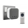 Uni-Com 98477GB + W96001 Plug-in Door Chime, White