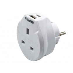 Uni-Com TM5UC Travel Socket with USB Charger