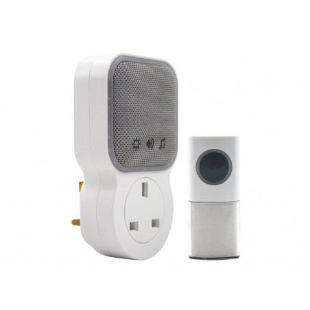 Uni-Com 98520GB + W96001 Plug-through Door Chime
