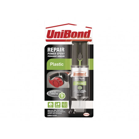 UniBond 2675475 Repair Power Epoxy Plastic 25ml