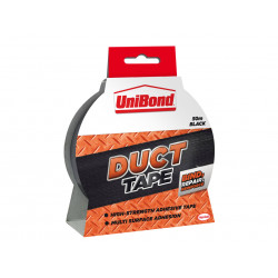 UniBond 2675776 DIY Duct Tape Black 50mm x 50m