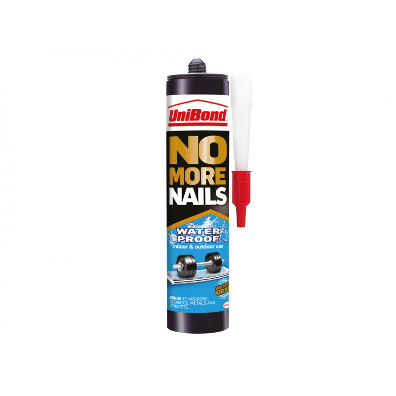 UniBond 2675534 No More Nails Waterproof Grab Adhesive Cartridge 450g UniBond 2675534 No More Nails Waterproof Grab Adhesive Cartridge 450g