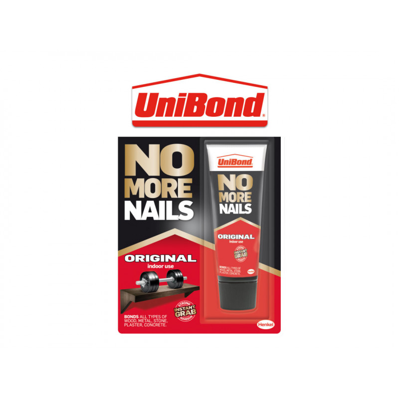 UniBond 2675743 No More Nails Original Grab Adhesive Mini Tube 52g UniBond 2675743 No More Nails Original Grab Adhesive Mini Tube 52g