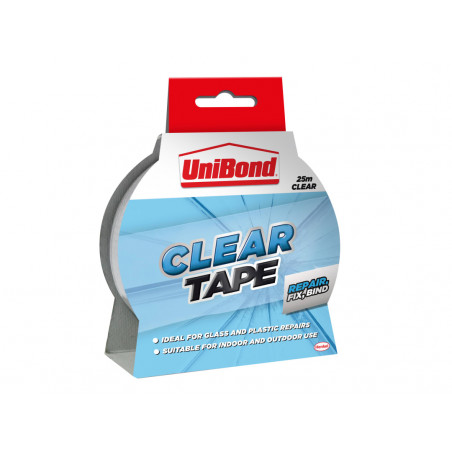UniBond 2675780 Transparent Repair Tape 50mm x 20m