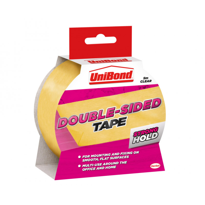 UniBond 2675782 Double-Sided Tape 38mm x 5m UniBond 2675782 Double-Sided Tape 38mm x 5m
