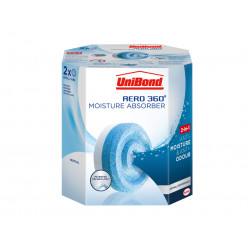 UniBond 2633442 AERO 360º Moisture Absorber Neutral Refills (Pack 2)
