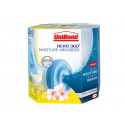UniBond 2631292 AERO 360º Moisture Absorber Wildflower Meadow Refills (Pack 2)