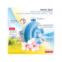 UniBond 2631292 AERO 360º Moisture Absorber Wildflower Meadow Refills (Pack 2)