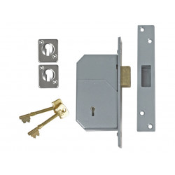 UNION B-3G110-SC-73 3G110 C Series 5 Detainer Deadlock 73mm Satin Chrome