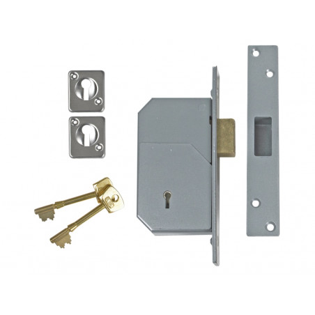 UNION B-3G110-SC-73 3G110 C Series 5 Detainer Deadlock 73mm Satin Chrome