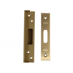 UNION J2100REB-0.5-PL StrongBOLT 2100 Mortice Deadlock Rebate Kit 13mm Polished Brass Box