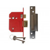 UNION J2200S-SC-3.0 StrongBOLT 2200S BS 5 Lever Mortice Sashlock Satin Chrome 81mm Box