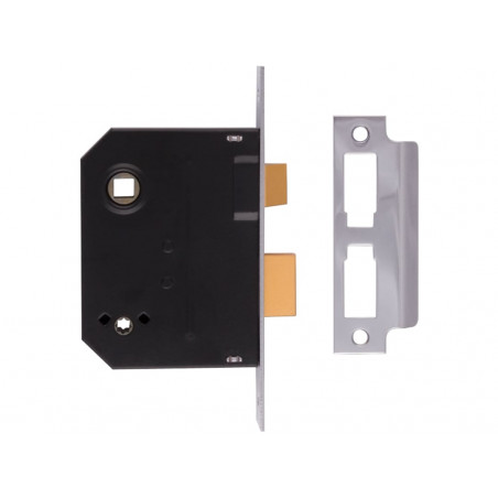 UNION J2294-CH-3.00 2294 Mortice Bathroom Lock Chrome Finish 76mm 3in Box